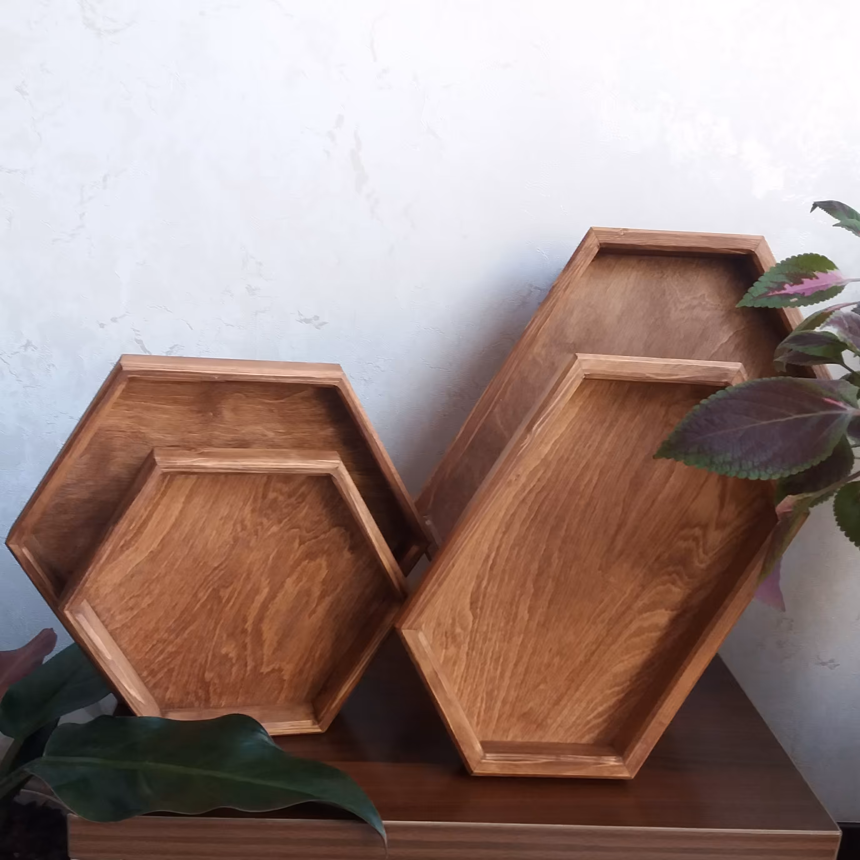 ست چهارتایی سینی رایزر، سینی رایزر چوبی، کد محصول R4