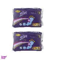 نوار بهداشتی تافته (Tafteh) مدل Yalda Night بسته 7 عددی مجموعه 2 عددی