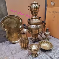 سماورانتیک برنجی