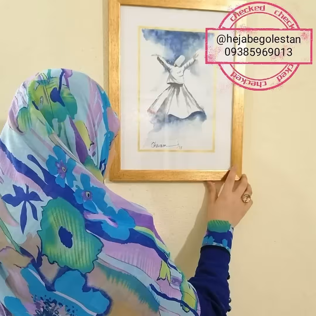 ست روسری  و ساق دست