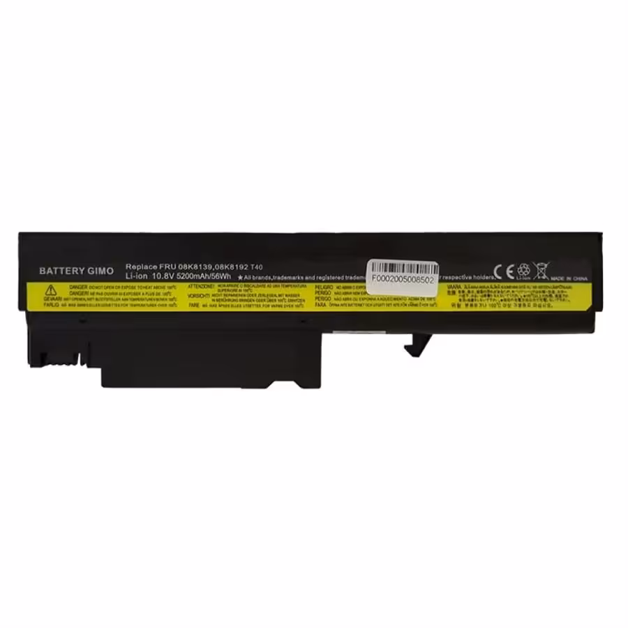 باتری لپ تاپ لنوو FRU 08K8139  مناسب برای لپ تاپ لنوو ThinkPad T40-R50
