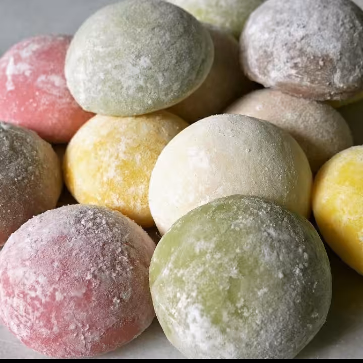 کیک برنجی موچی.