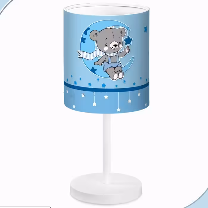 آباژور اتاق کودک طرح خرس و ماه کد 4381