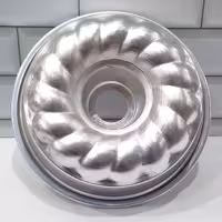 قالب آلومینیومی طرح 1006 قطر 19 سانت ارتفاع 6 سانت(مخصوص کیک و دسر)