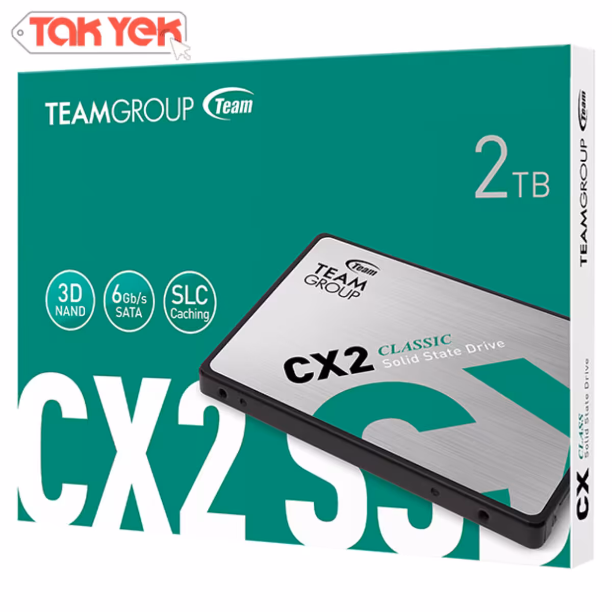 اس اس دی اینترنال TEAM GROUP CX2 2TB SATA