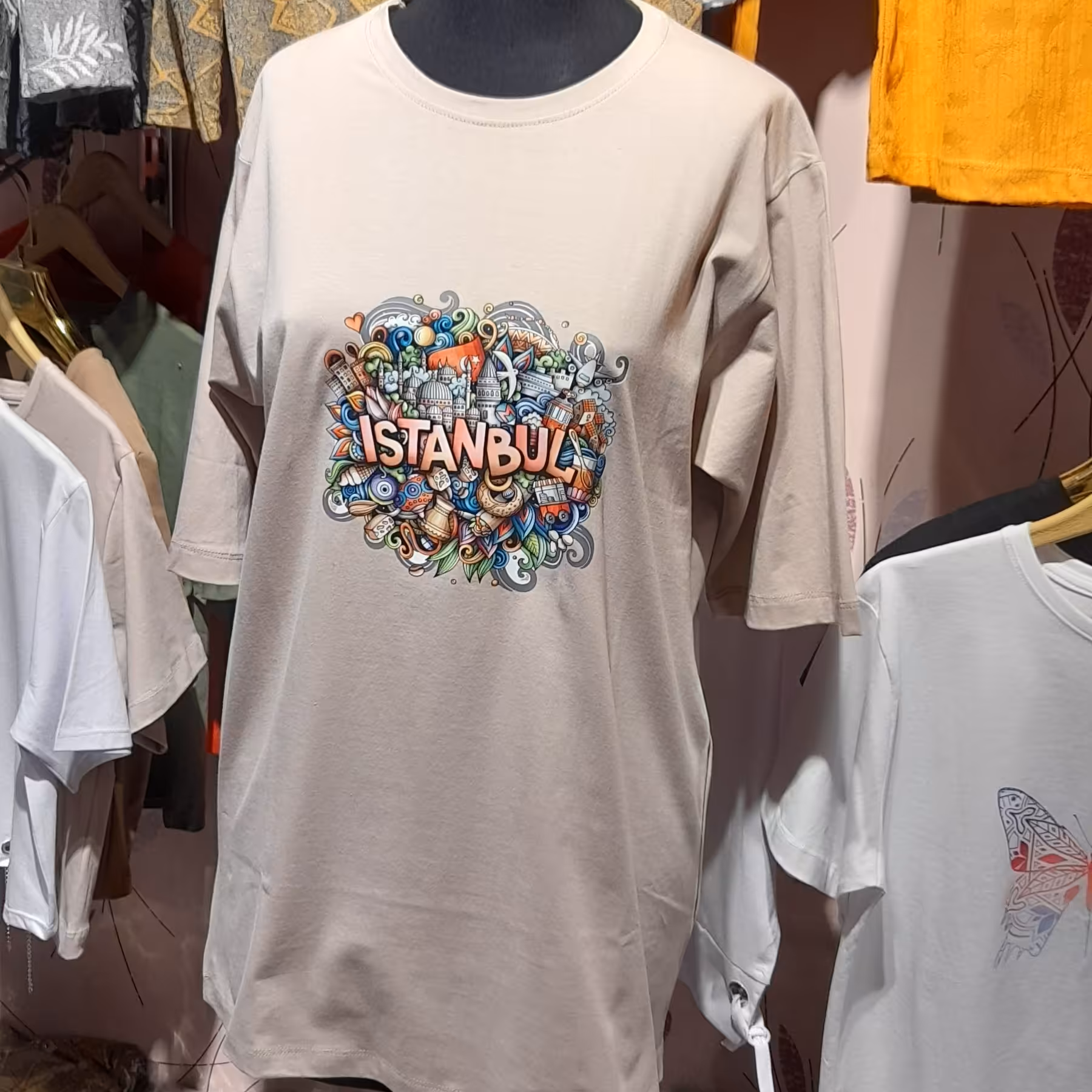 تیشرت لانگ دخترانه 