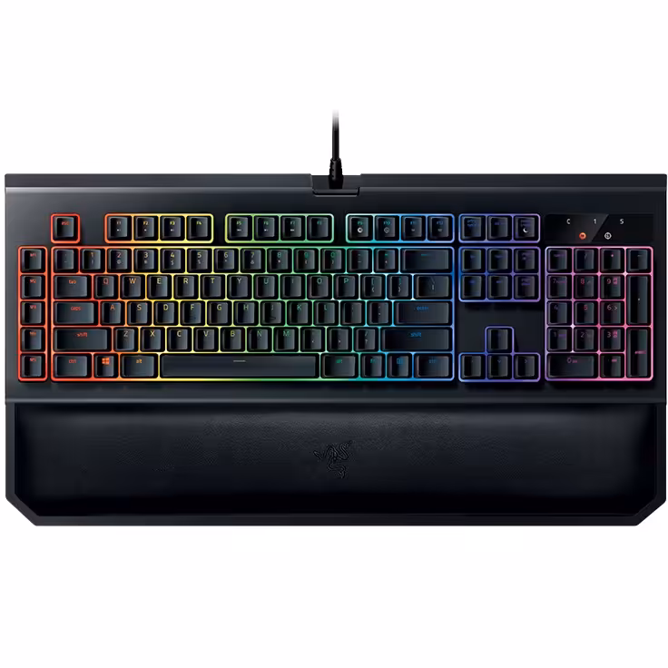 کیبورد مکانیکی و مخصوص بازی ریزر مدل بلک ویدو کروما ورژن 2