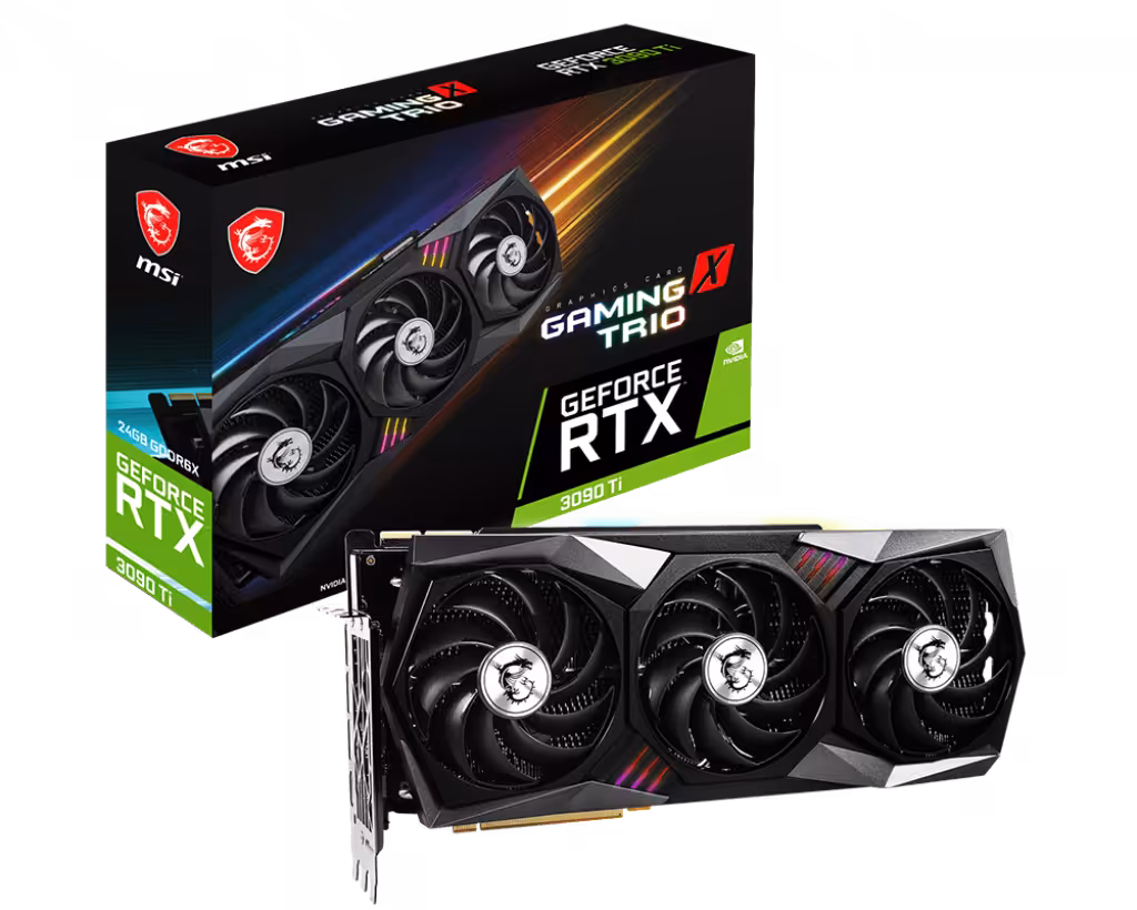 کارت گرافیک ام اس آی مدل GeForce RTX 3090 GAMING X TRIO 24G
