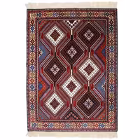 فرش دستبافت دو و نیم متری مدل قشقایی یلمه کد 990727