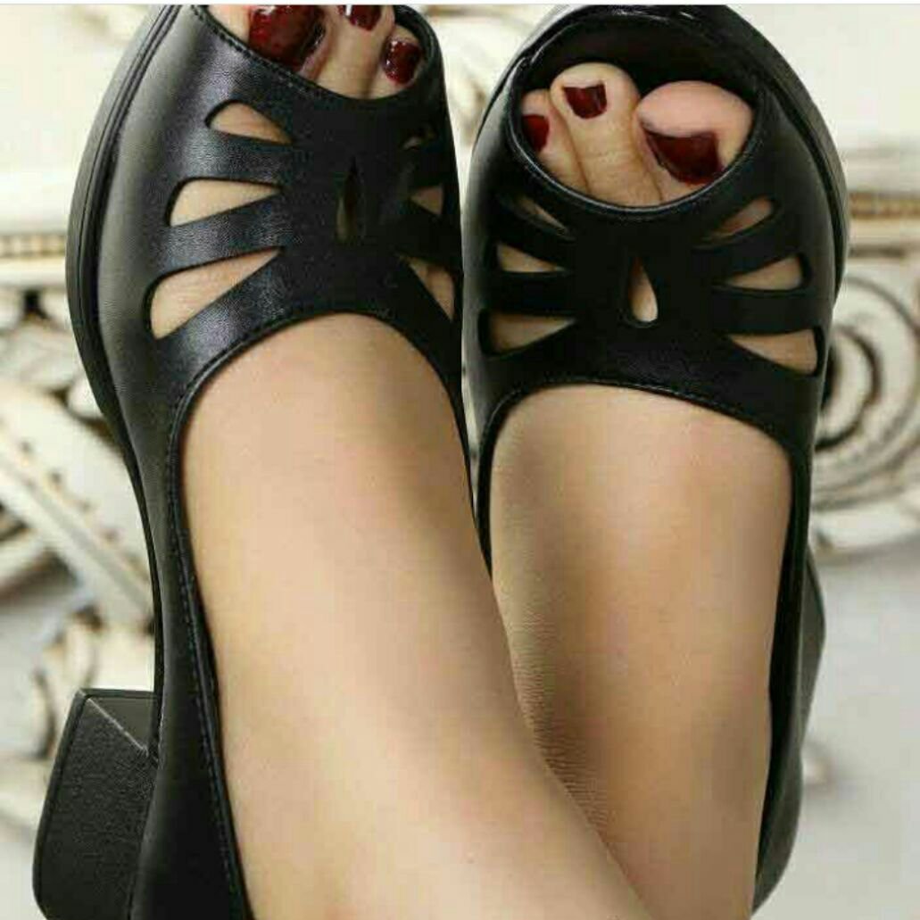 کفش زنانه طبی بهاره مدل پروانه در رنگبندی