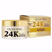 ژل کرم صورت کلاژن طلا گوانجینگ  اصل 24k