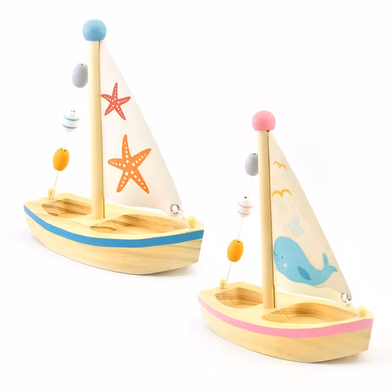 اسباب بازی قایق چوبی پیکاردو کد BZ-38-C