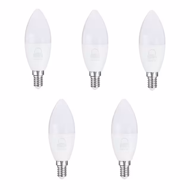 بسته 5 عددی لامپ ال ای دی 7 وات کندل بروکس با گارانتی