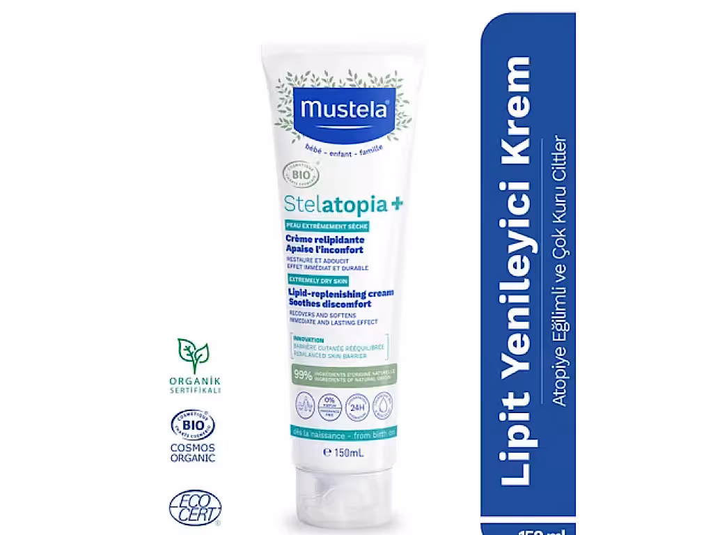 كرم استلاتوپيا مرطوب كننده  و بازسازی کننده پوست 150 میلی لیتر موستلا Mustela