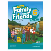 کتاب Family and Friends 6 اثر Jenny Quintana انتشارات Oxford