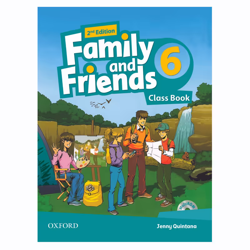 کتاب Family and Friends 6 اثر Jenny Quintana انتشارات Oxford