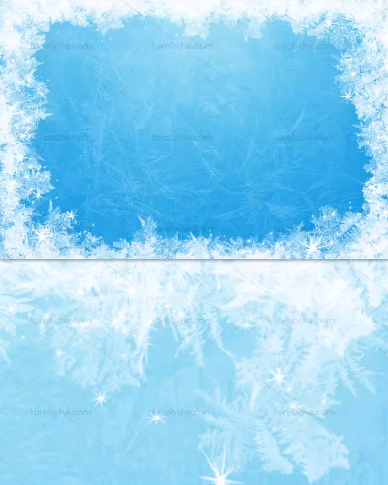 تکسچر بکگراند آبی با بولر های یخ | گرافیک با طعم تربچه