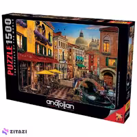 پازل 1500 تکه آناتولین طرح Channel Cafe کد 4553 Anatolian