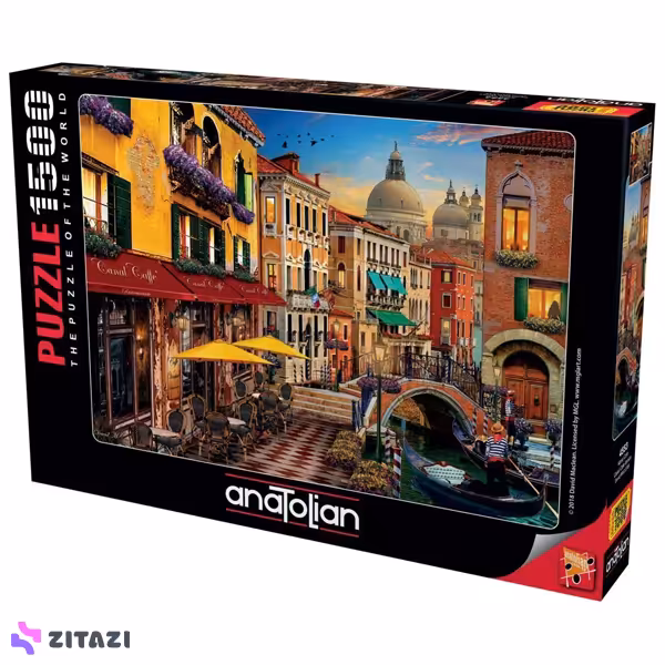 پازل 1500 تکه آناتولین طرح Channel Cafe کد 4553 Anatolian