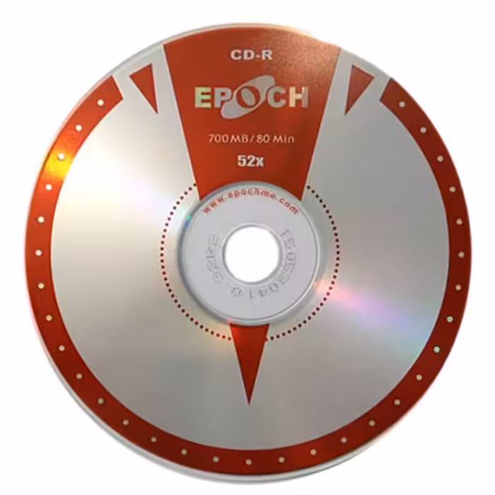 خرید سی دی خام ایپاک پک 50 عددی مدل Epoch CD-R