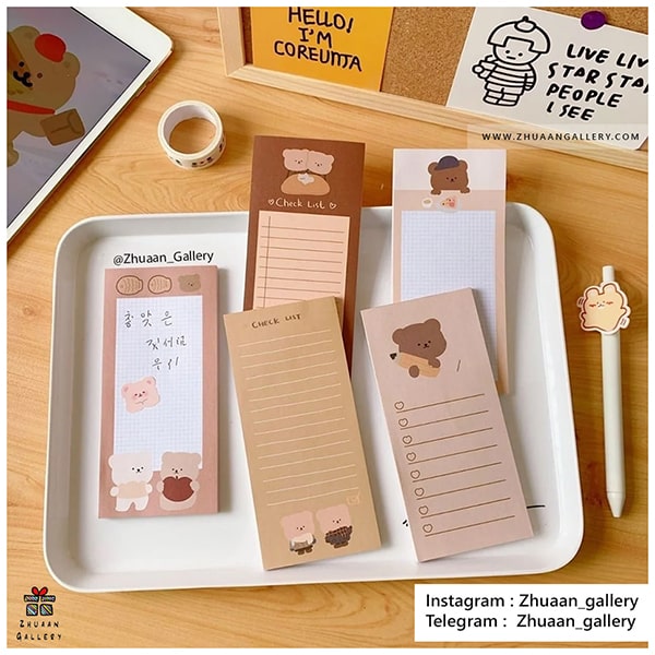 نت یادداشت Tong Bear خرسی