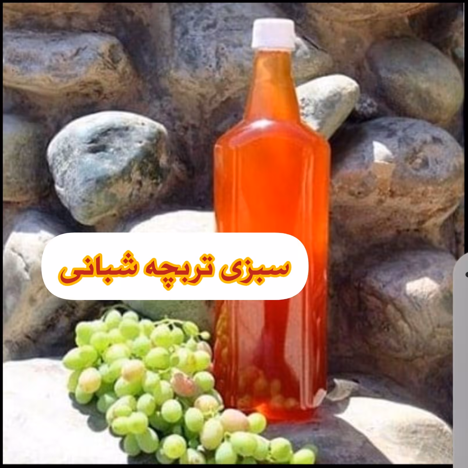 ابغوره 100درصدطبیعی ( 1 لیتری)