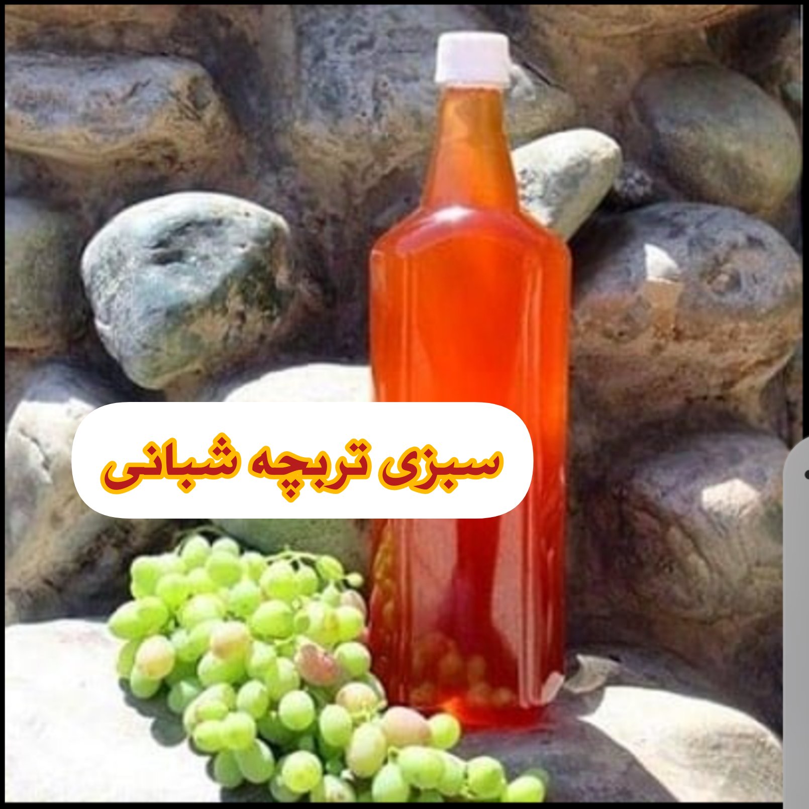 ابغوره 100درصدطبیعی ( 1 لیتری)