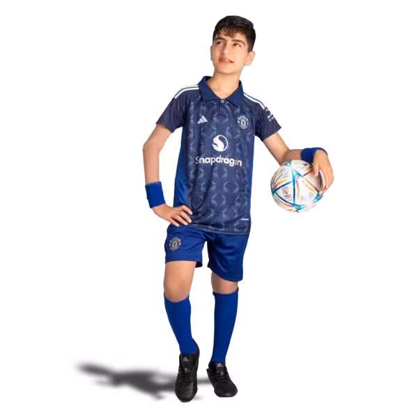 پیراهن و شورت بچه گانه دوم منچستریونایتد 2024/2025