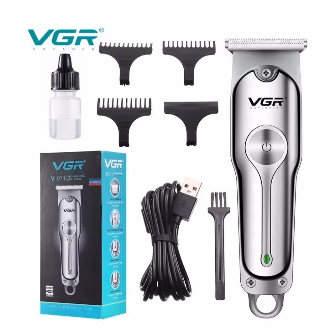 ماشین اصلاح موی سر و صورت VGR وی جی ار مدل V-071  ریش تراش 