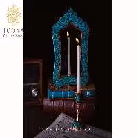 شمعدان فیروزه کوبی متوسط آقاجانی