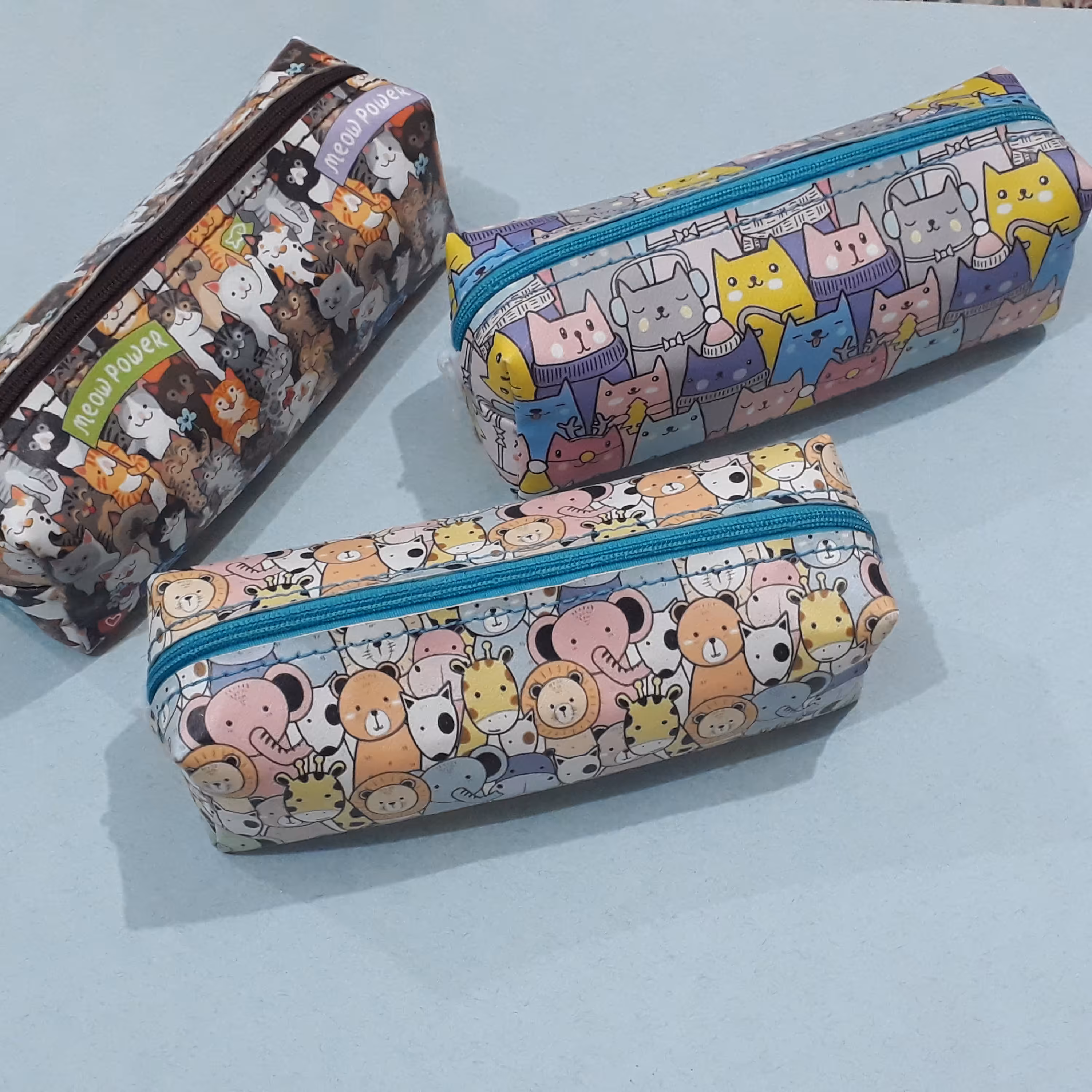 جامدادی های فانتزی چرم دست دوز بزرگ وجادار