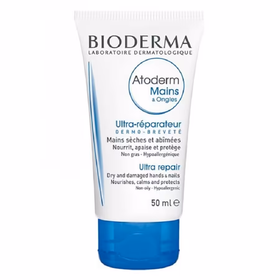 کرم ترمیم کننده و تغذیه کننده دست و ناخن بایودرما BIODERMA