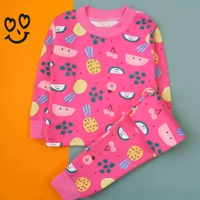 ست تو پنبه ای آناناسی
سایز بندی در دو رنگ صورتی کمرنگ و متوسط