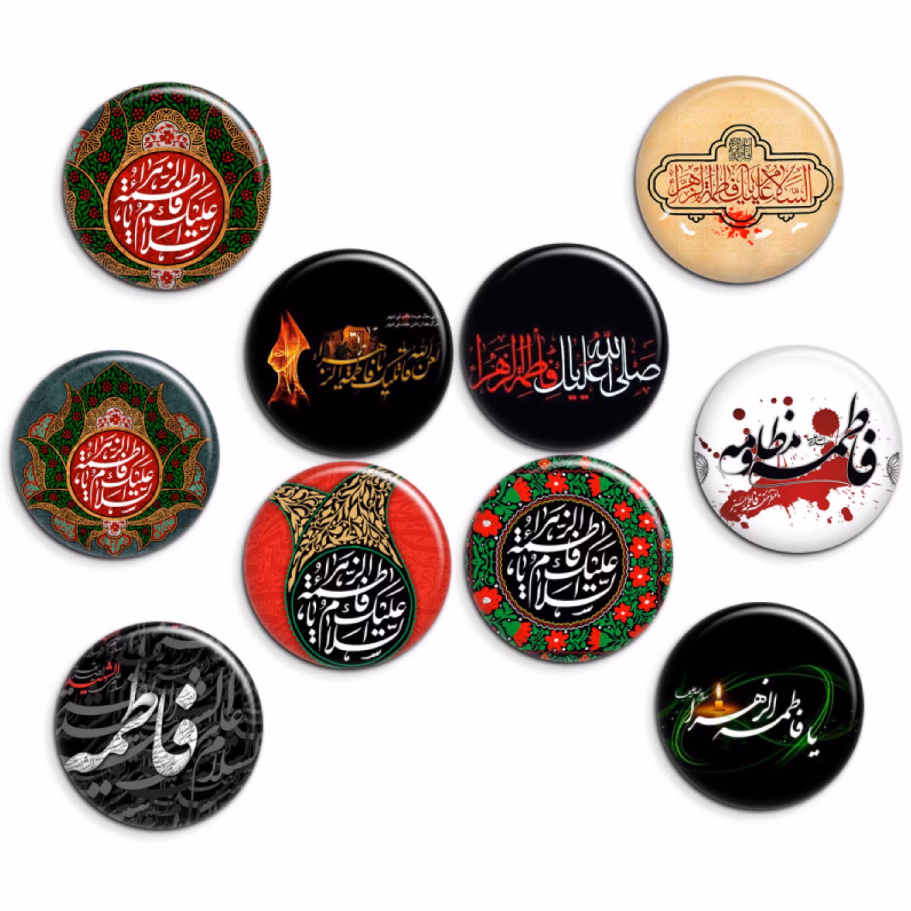 پیکسل مدل مذهبی  مجموعه 10 عددی 