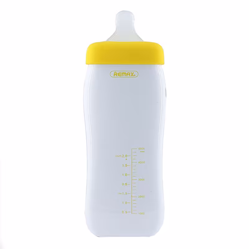 پاور بانک ریمکس مدل آر پی پی 29 میلکی باتل با ظرفیت 5500 میلی آمپر ساعت