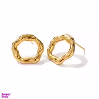 گوشواره زنانه مینیمال طرح گل ماریس کد MRYS1004