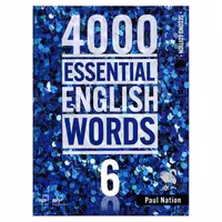 کتاب 4000 Essential English Words اثر Paul Nation انتشارات shiler جلد 6