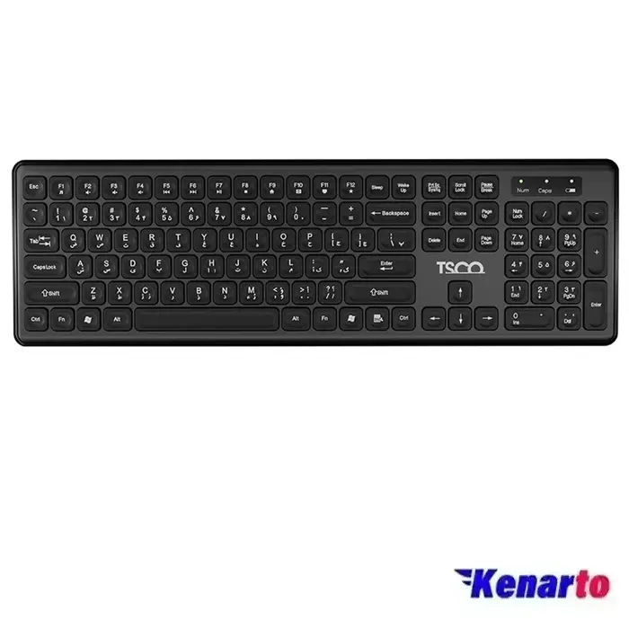 کیبورد بی سیم تسکو مدل TK7005W