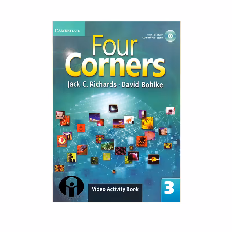 کتاب Four Corners 3 Video Activity Book اثر Jack c. Richards and David Bohlke انتشارات الوند پویان
