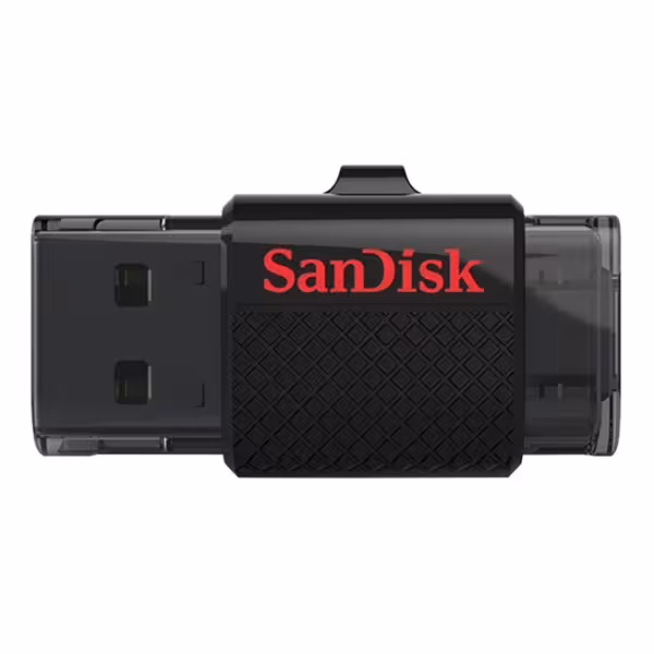 فلش مموری سن دیسک Ultra Dual USB OTG ظرفیت 16 گیگابایت