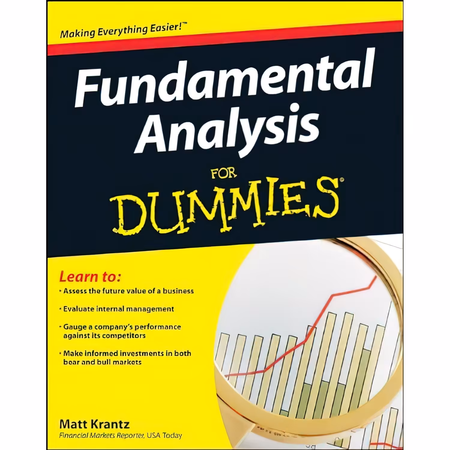 کتاب زبان اصلی Fundamental Analysis For Dummies اثر Matt Krantz