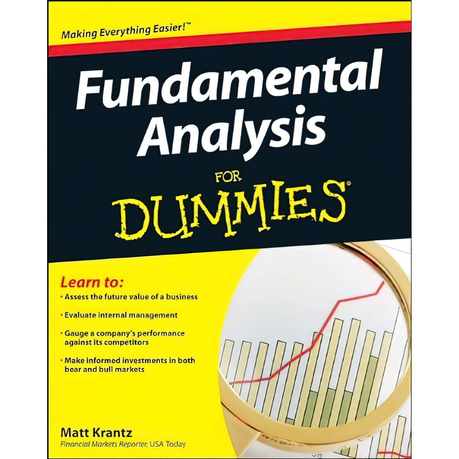 کتاب زبان اصلی Fundamental Analysis For Dummies اثر Matt Krantz