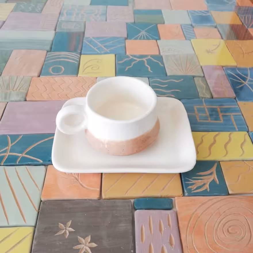 ست پذیرایی یه نفره سرامیکی