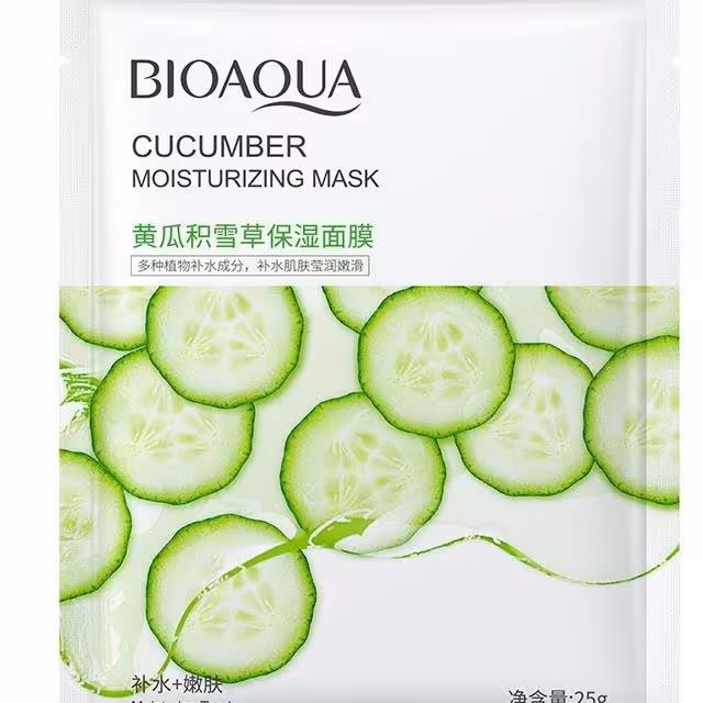 ماسک ورقه ای و نقابی خیار بیوآکوا
