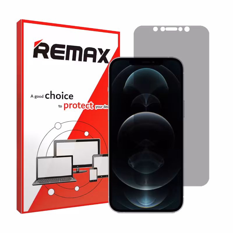 گلس اپل iPhone 12 Pro مدل هیدروژلی پرایوسی برند ریمکس کد S