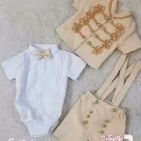 کت وشلوار همراه سرهمی