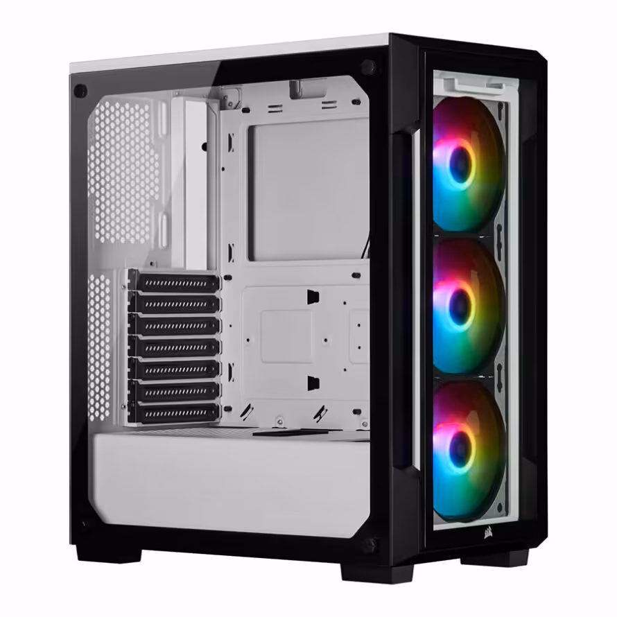 کیس کورسیر iCUE 220T RGB White