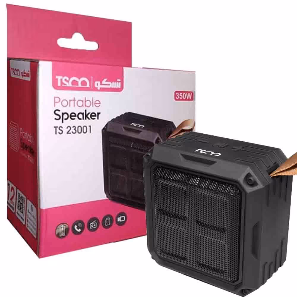 اسپیکر بلوتوثی قابل حمل تسکو مدل TS 23001