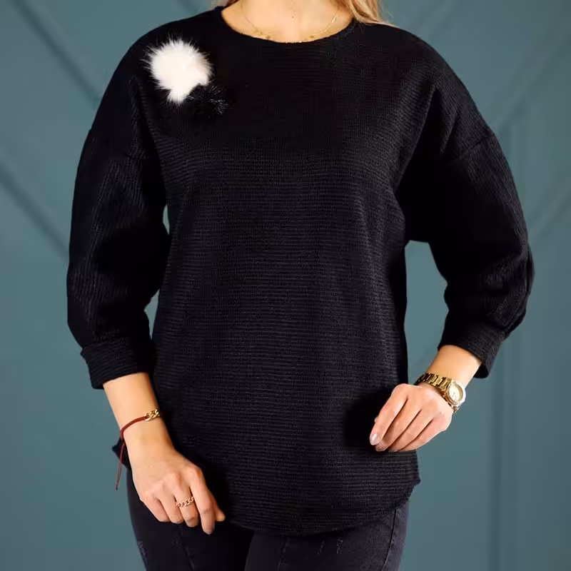 بلوز بوکله اسپرت تک گل 36تا 44