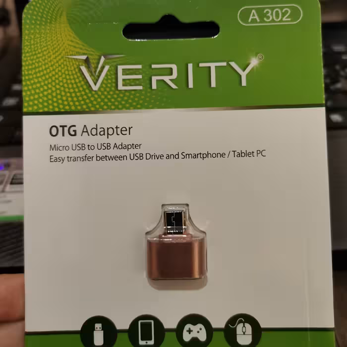 تبدیل OTG اندرویدی verity مدل A302(رزگلد) 